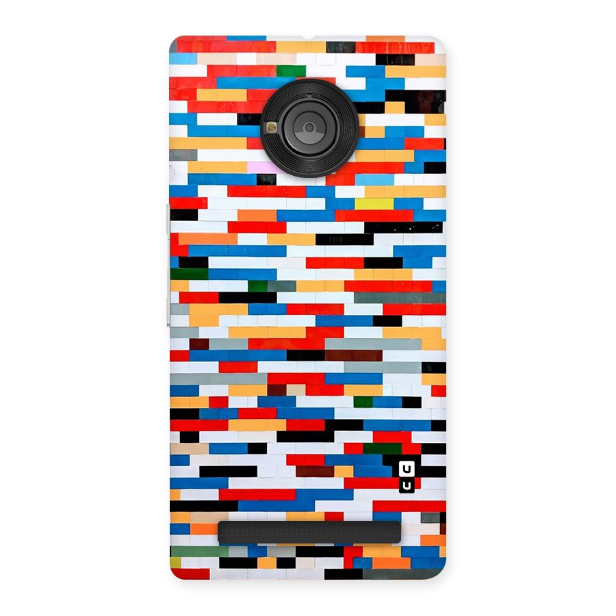 Cool Colors Collage Pattern Art Back Case for Yu Yunique