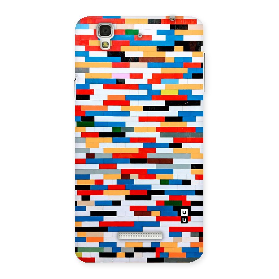 Cool Colors Collage Pattern Art Back Case for Yu Yureka
