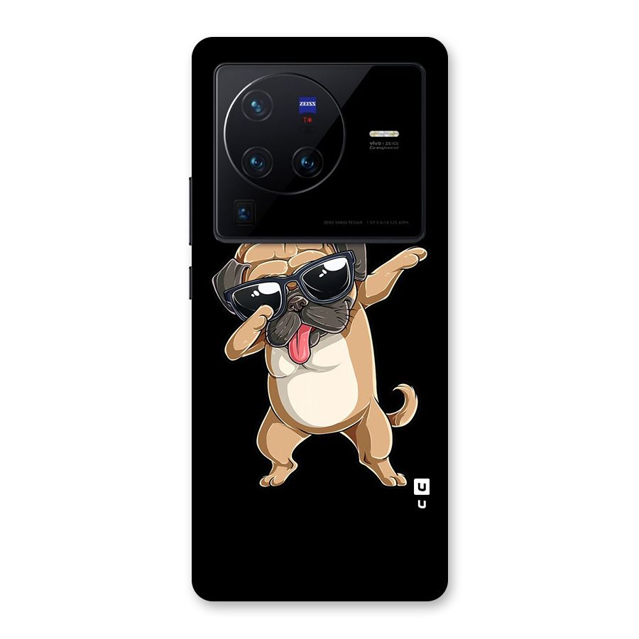 Cool Dab Dog Back Case for Vivo X80 Pro