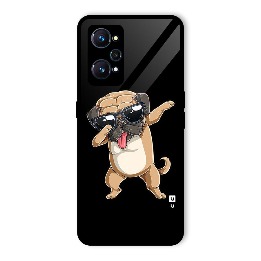 Cool Dab Dog Glass Back Case for Realme GT 2