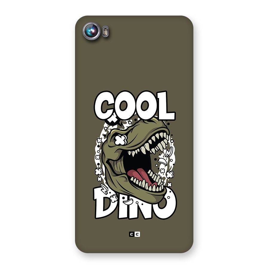 Cool Dino Back Case for Canvas Fire 4 (A107)