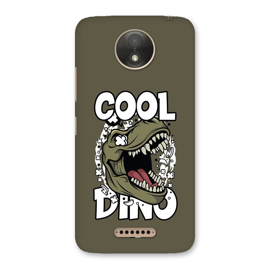 Cool Dino Back Case for Moto C Plus