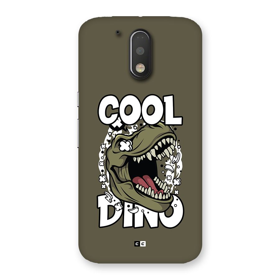 Cool Dino Back Case for Moto G4 Plus