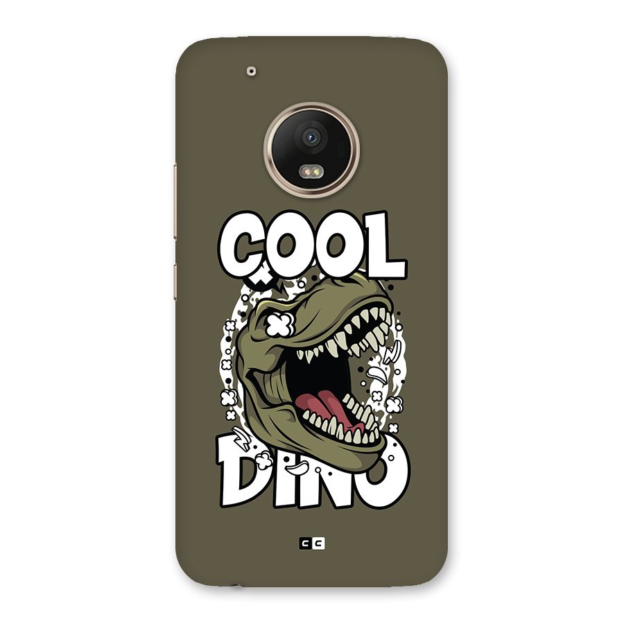 Cool Dino Back Case for Moto G5 Plus