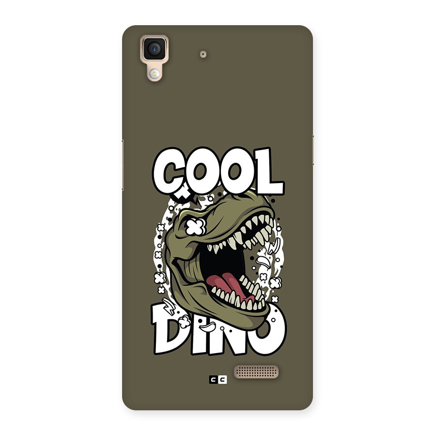 Cool Dino Back Case for Oppo R7