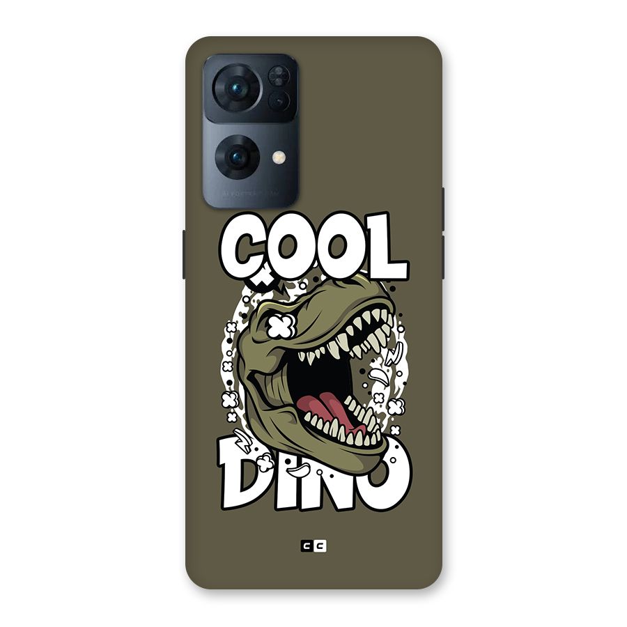 Cool Dino Back Case for Oppo Reno7 Pro 5G
