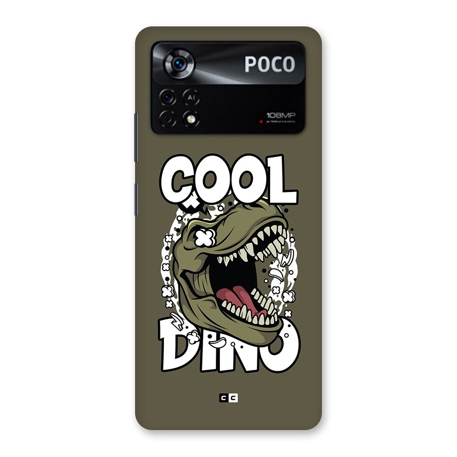 Cool Dino Back Case for Poco X4 Pro 5G