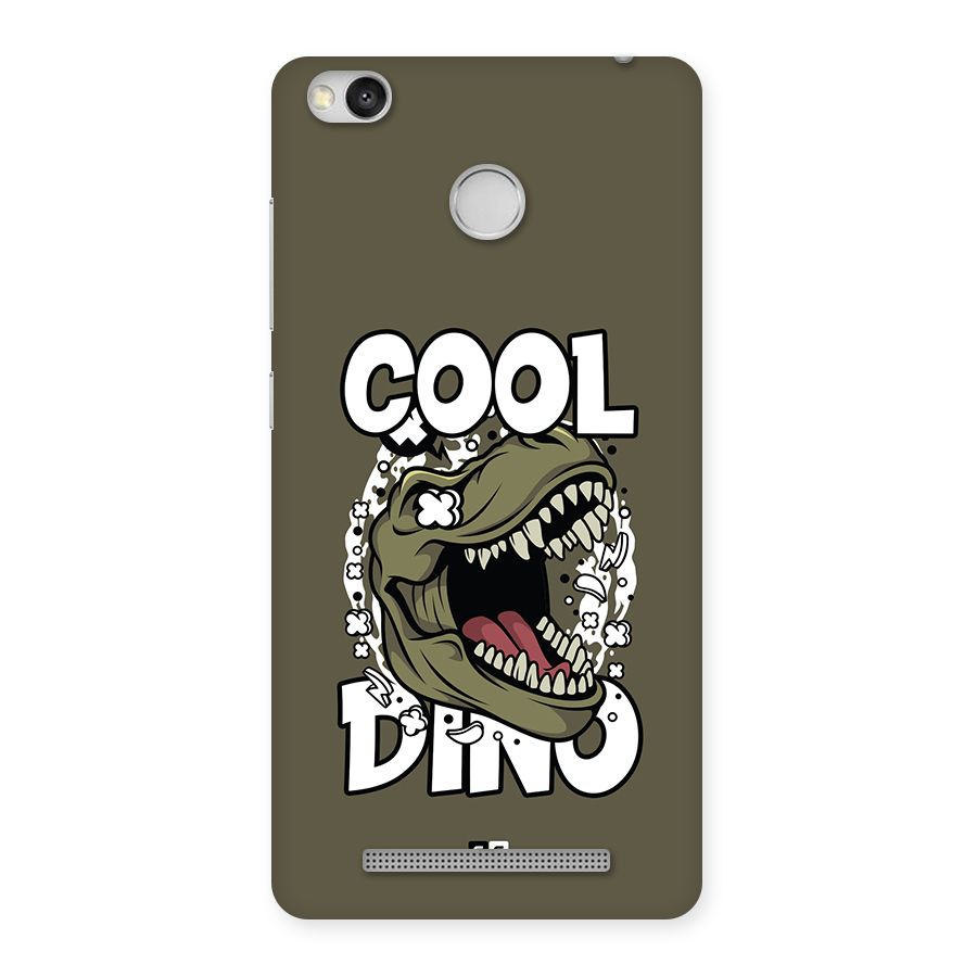 Cool Dino Back Case for Redmi 3S Prime