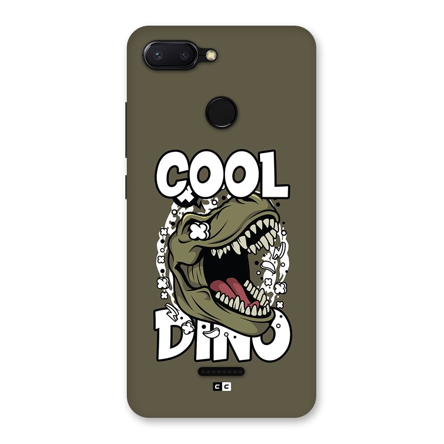 Cool Dino Back Case for Redmi 6