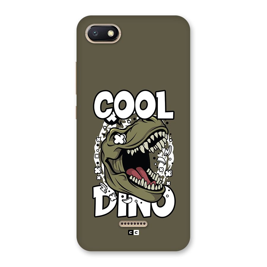 Cool Dino Back Case for Redmi 6A