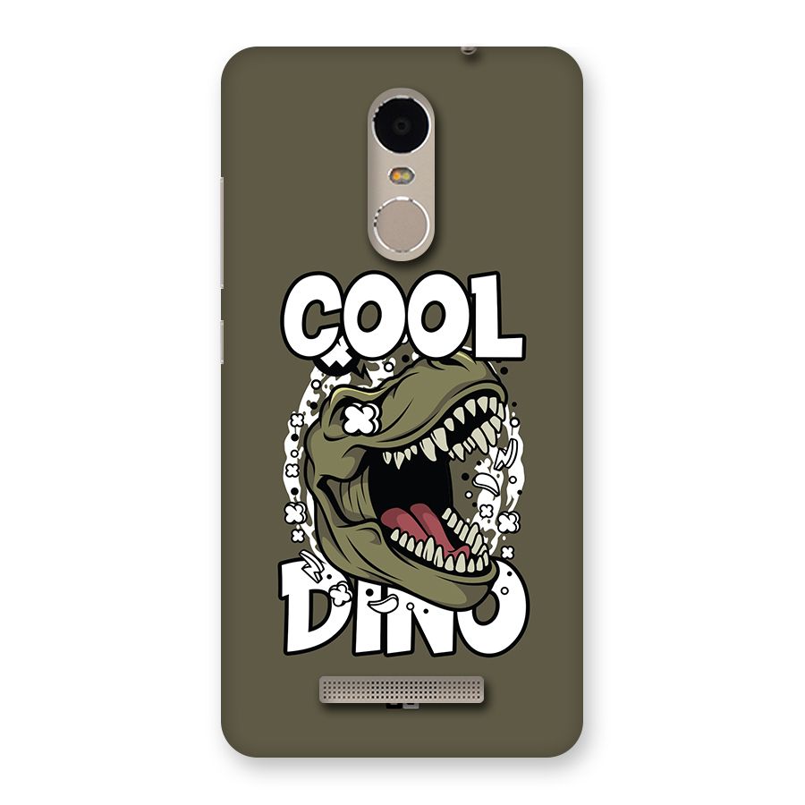 Cool Dino Back Case for Redmi Note 3