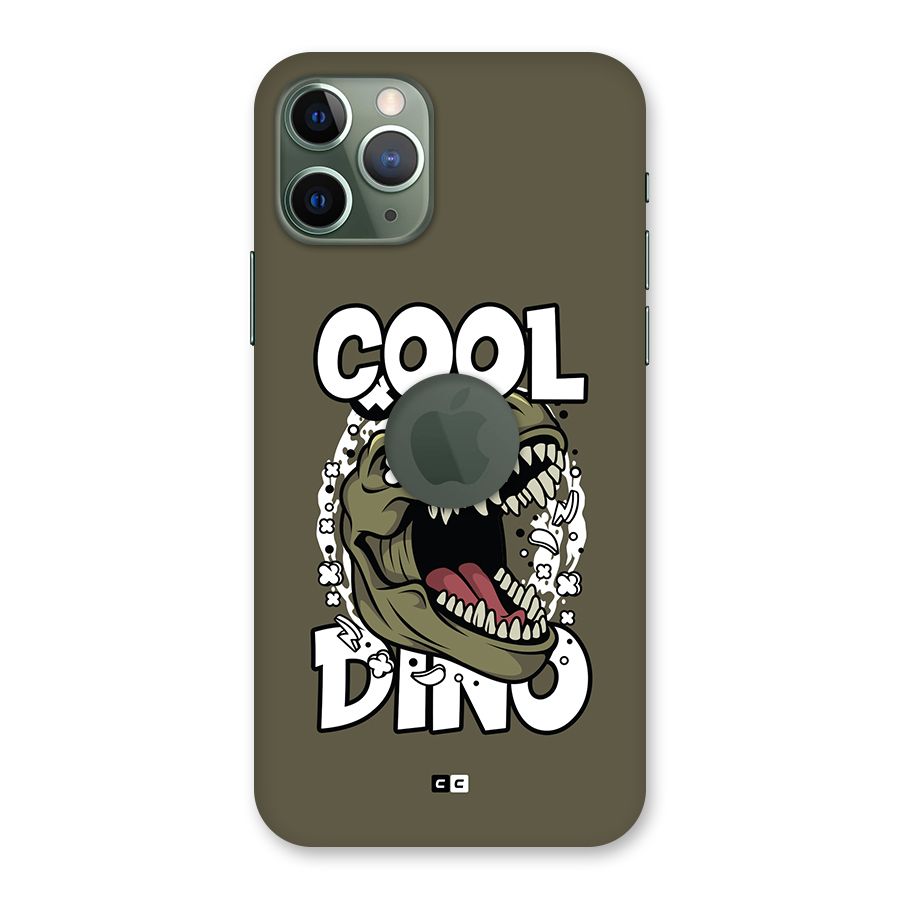 Cool Dino Back Case for iPhone 11 Pro Logo Cut