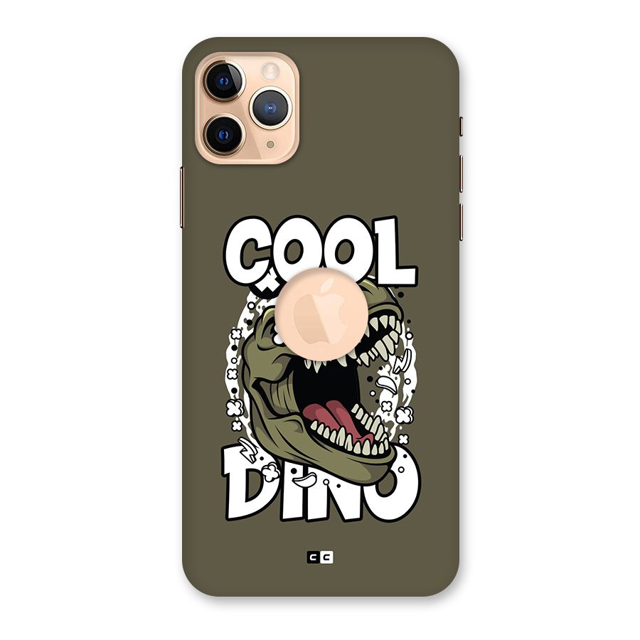 Cool Dino Back Case for iPhone 11 Pro Max Logo Cut