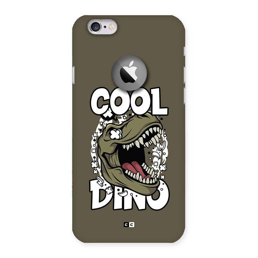 Cool Dino Back Case for iPhone 6 Logo Cut