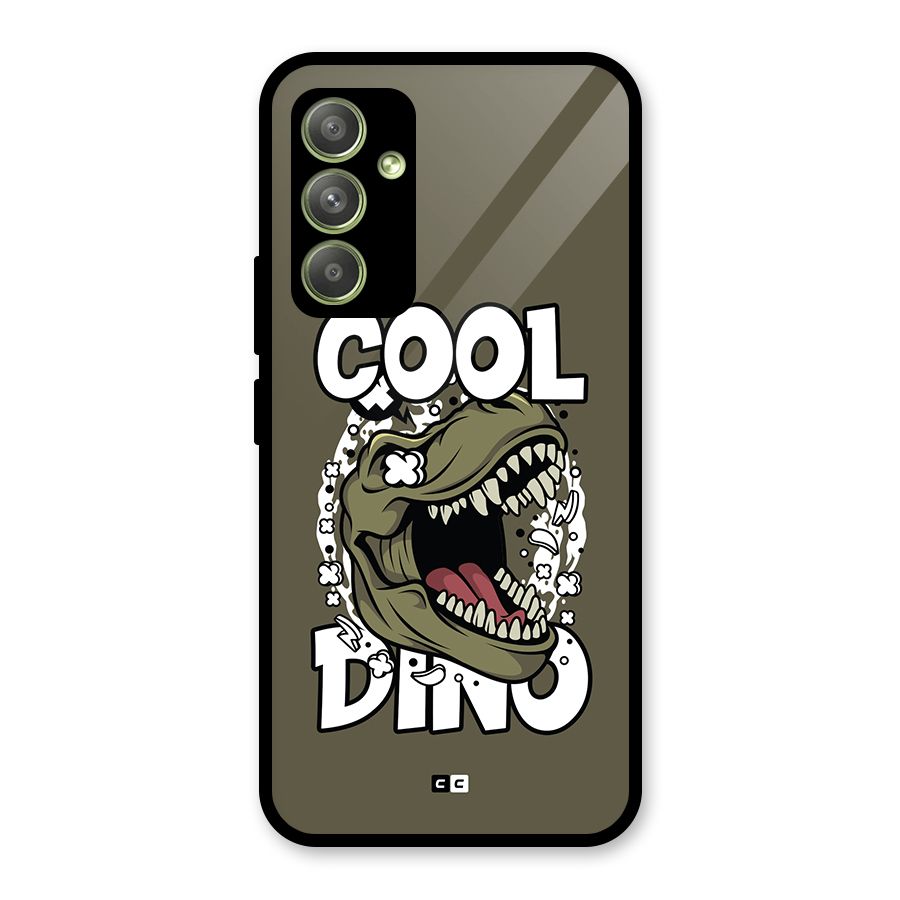 Cool Dino Glass Back Case for Galaxy A54