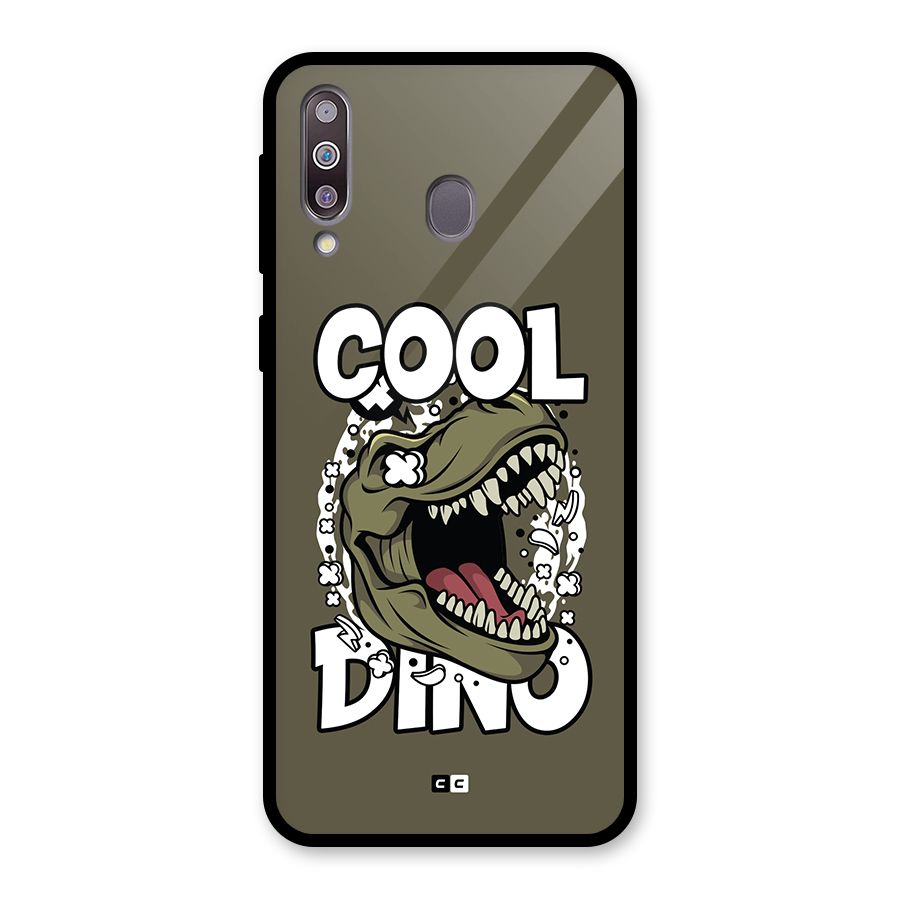 Cool Dino Glass Back Case for Galaxy M30