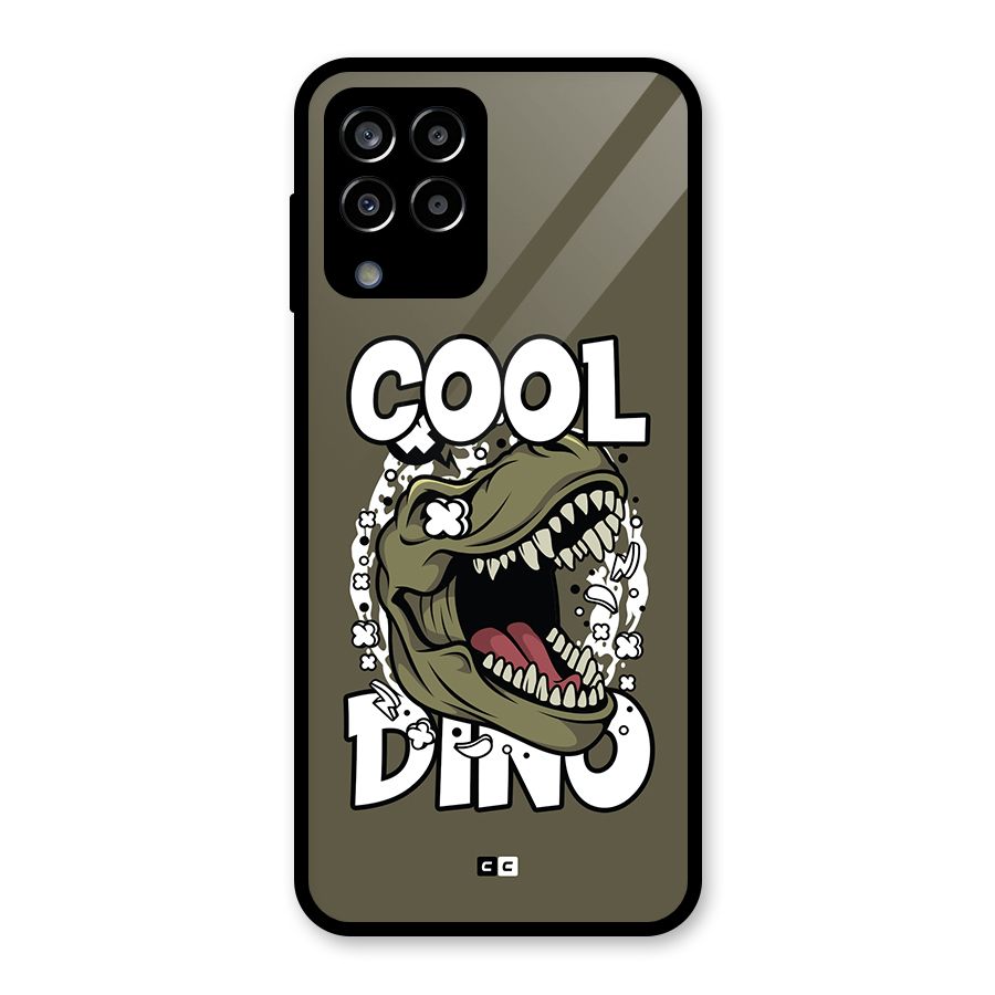 Cool Dino Glass Back Case for Galaxy M33