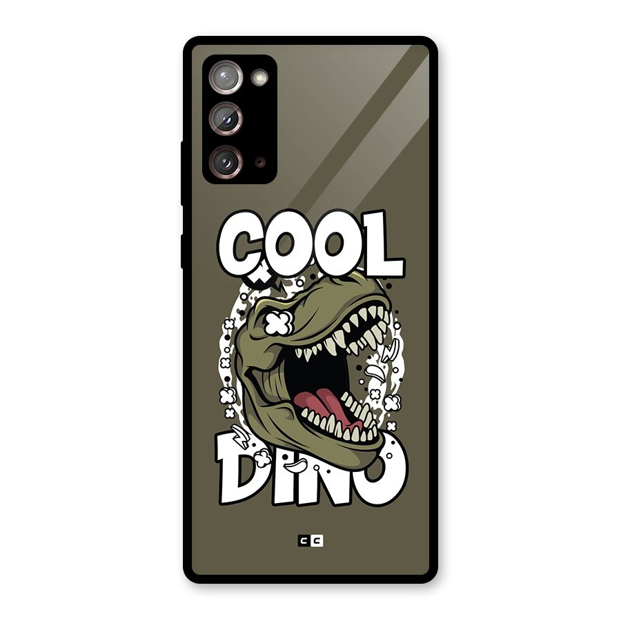 Cool Dino Glass Back Case for Galaxy Note 20