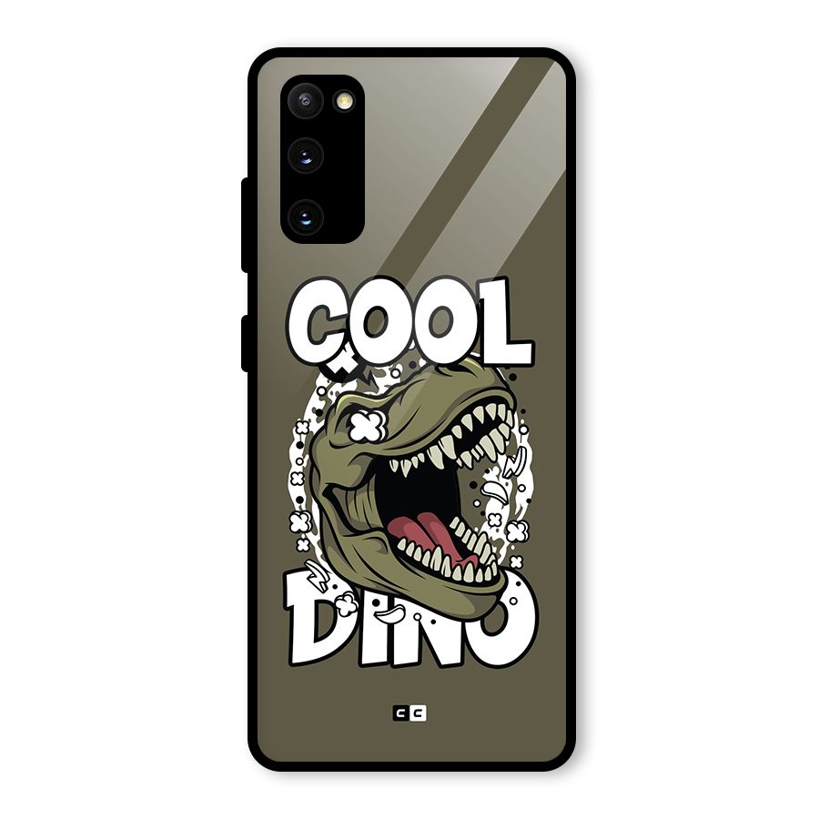 Cool Dino Glass Back Case for Galaxy S20 FE 5G