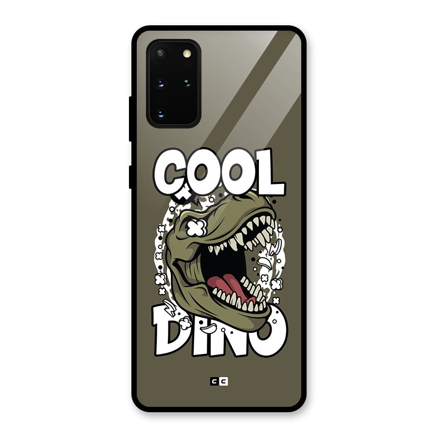 Cool Dino Glass Back Case for Galaxy S20 Plus