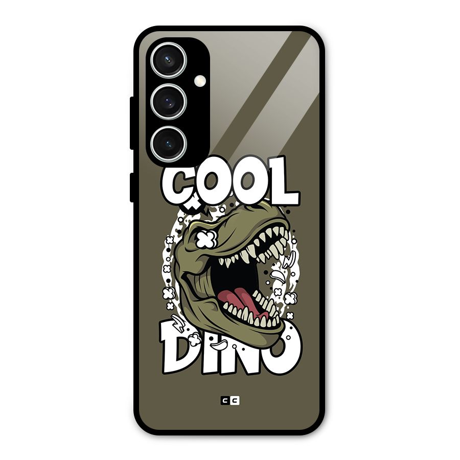 Cool Dino Glass Back Case for Galaxy S23 FE