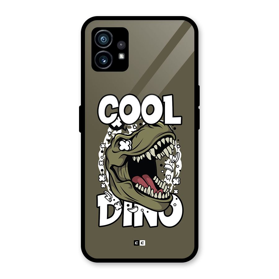 Cool Dino Glass Back Case for Nothing Phone 1