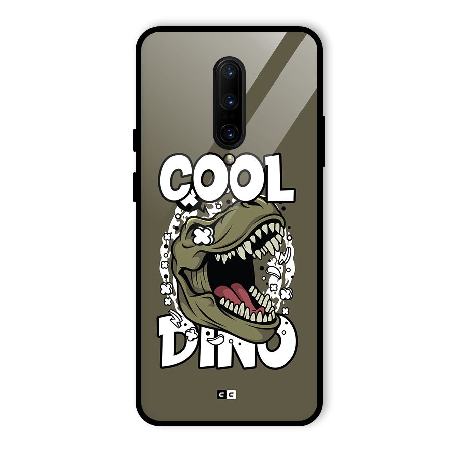 Cool Dino Glass Back Case for OnePlus 7 Pro