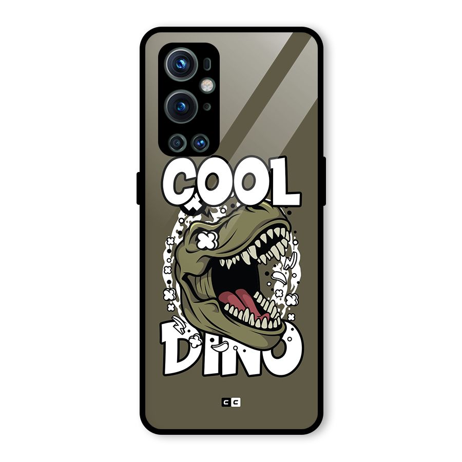 Cool Dino Glass Back Case for OnePlus 9 Pro