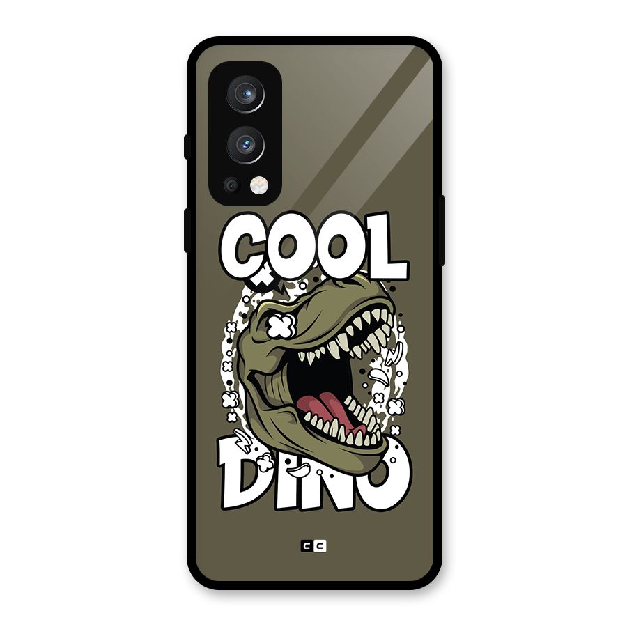 Cool Dino Glass Back Case for OnePlus Nord 2 5G