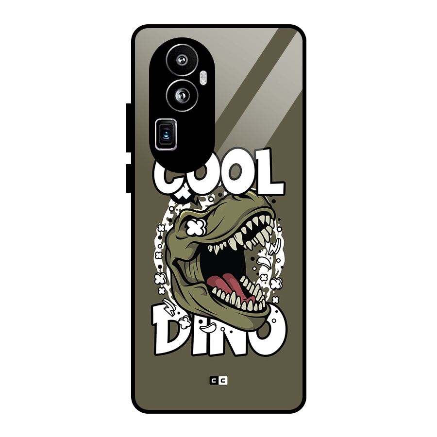 Cool Dino Glass Back Case for Oppo Reno10 Pro Plus