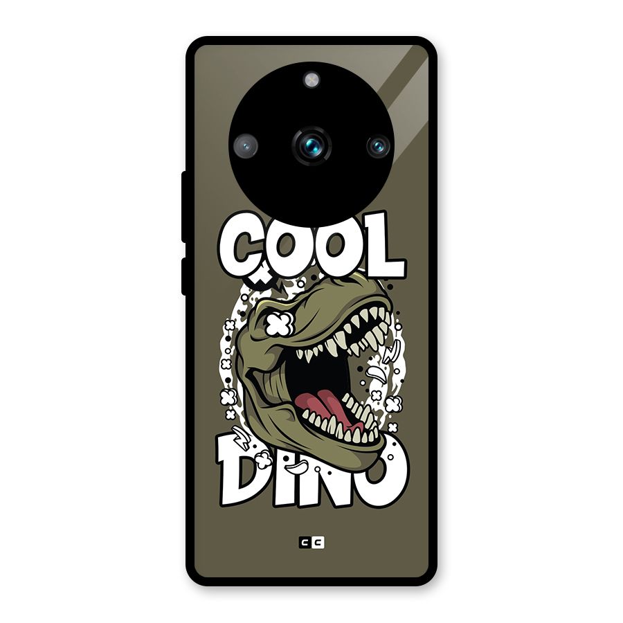Cool Dino Glass Back Case for Realme 11 Pro