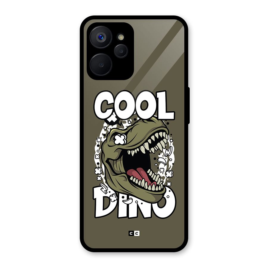 Cool Dino Glass Back Case for Realme 9i 5G