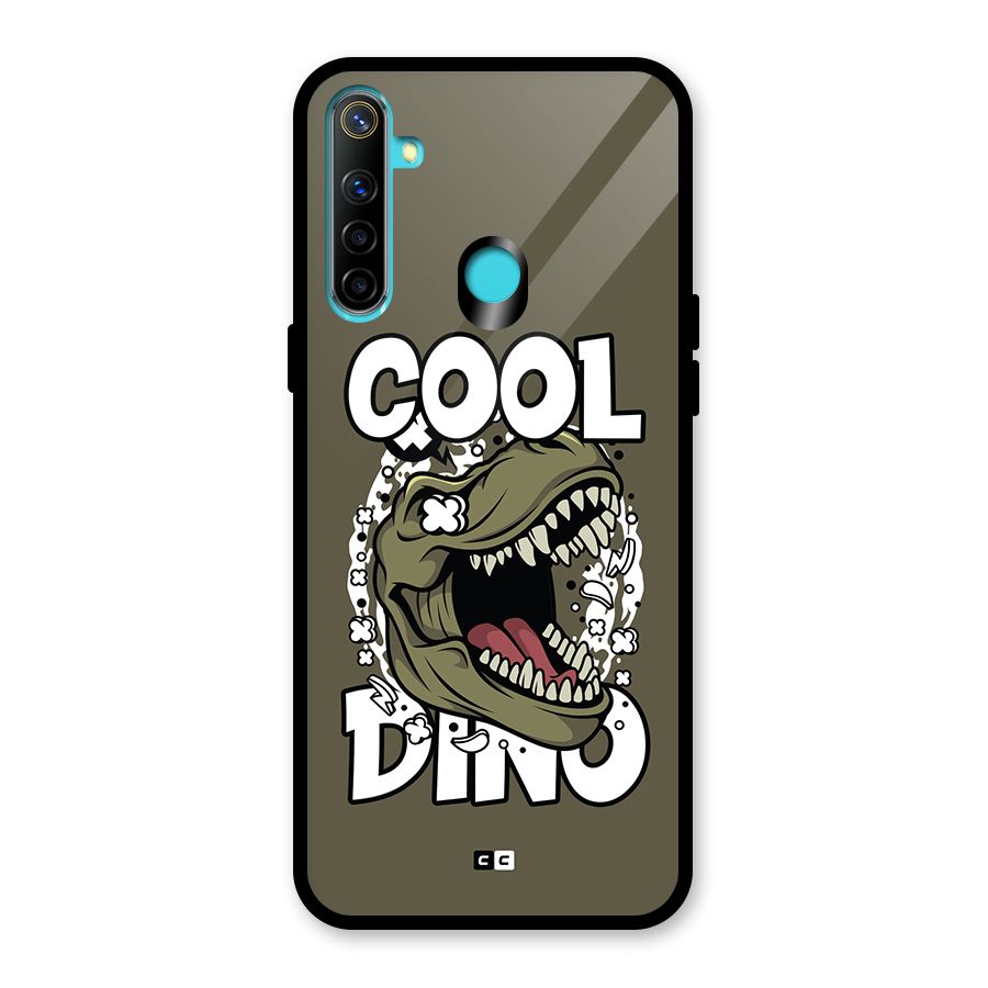 Cool Dino Glass Back Case for Realme Narzo 10