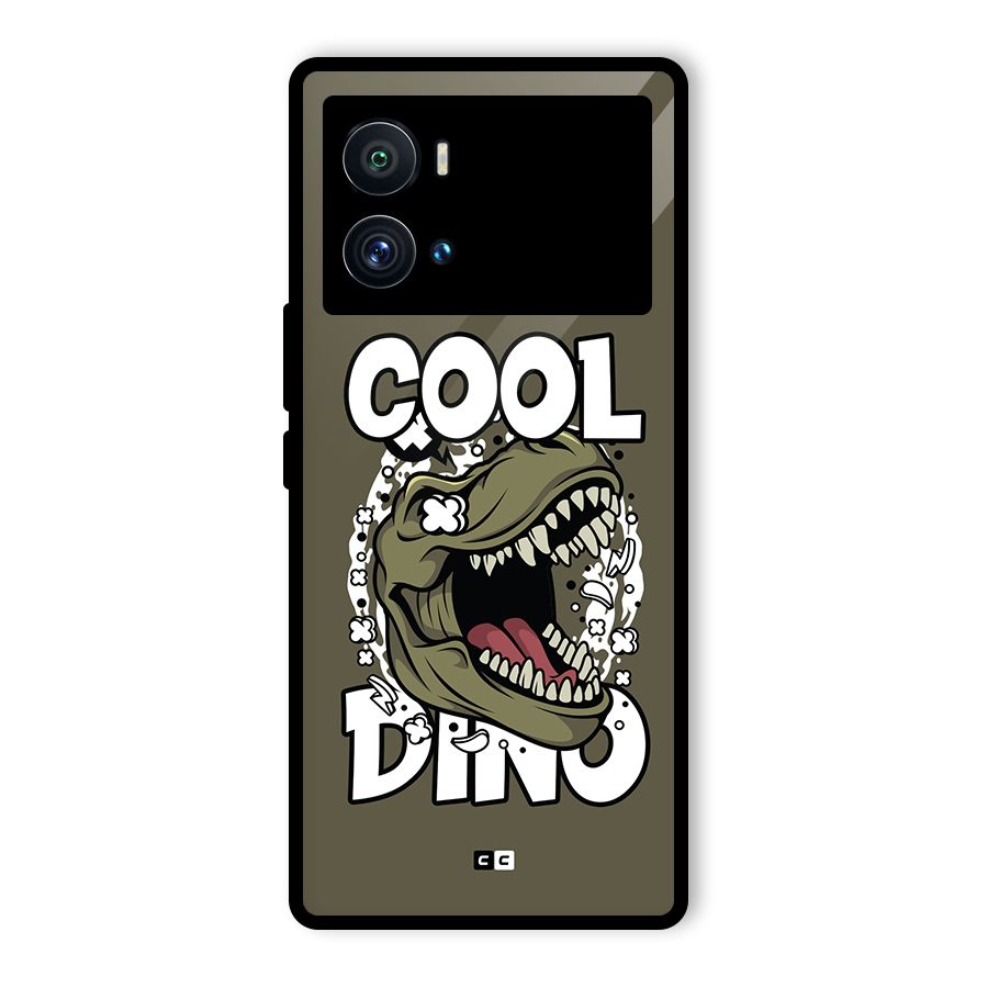 Cool Dino Glass Back Case for Vivo iQOO 9 Pro