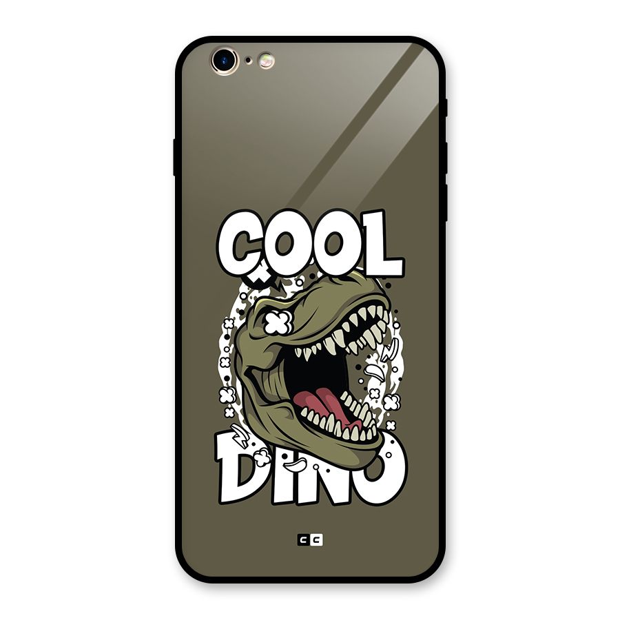 Cool Dino Glass Back Case for iPhone 6 Plus 6S Plus