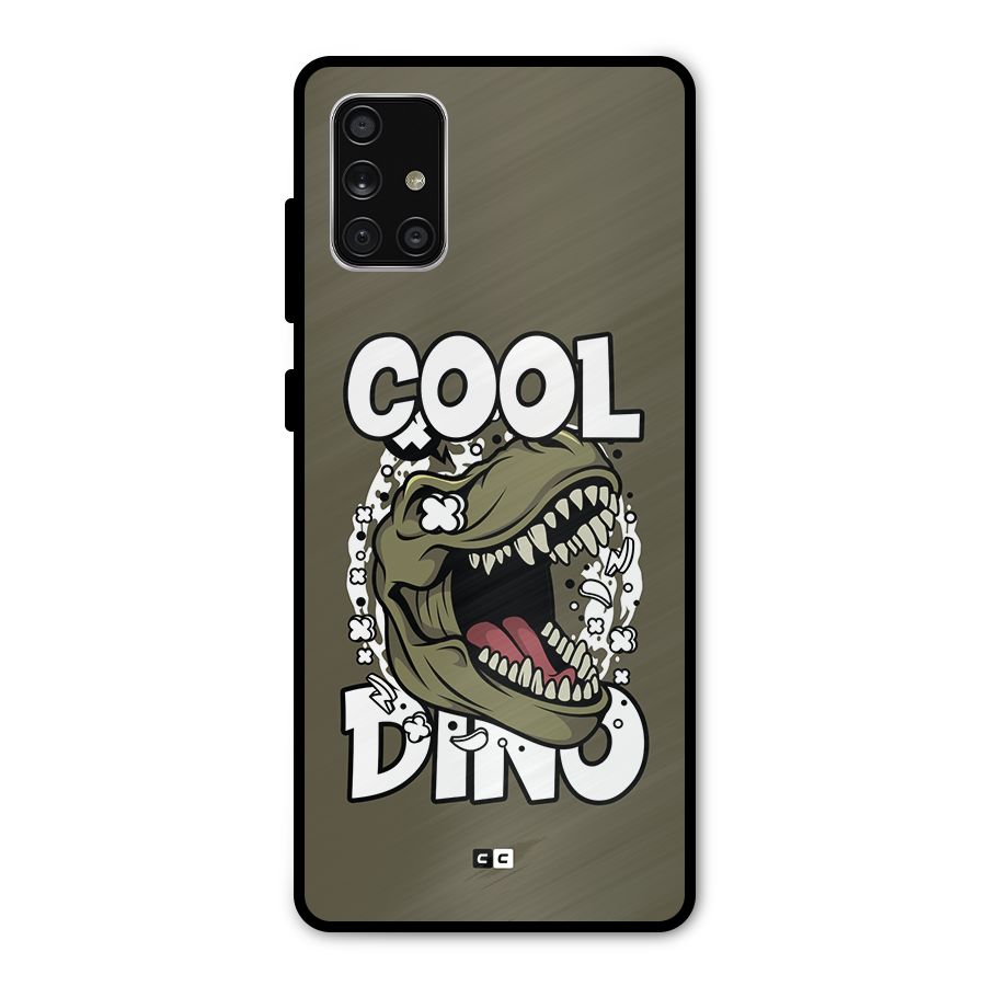 Cool Dino Metal Back Case for Galaxy A71
