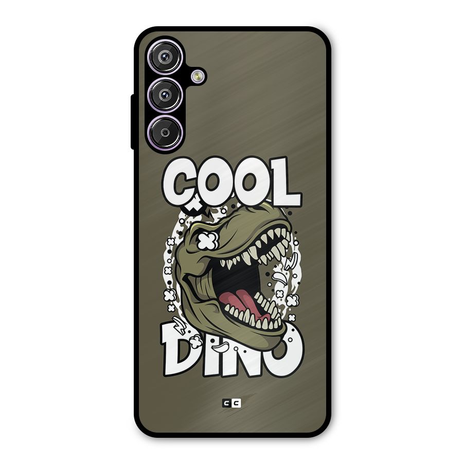 Cool Dino Metal Back Case for Galaxy F15