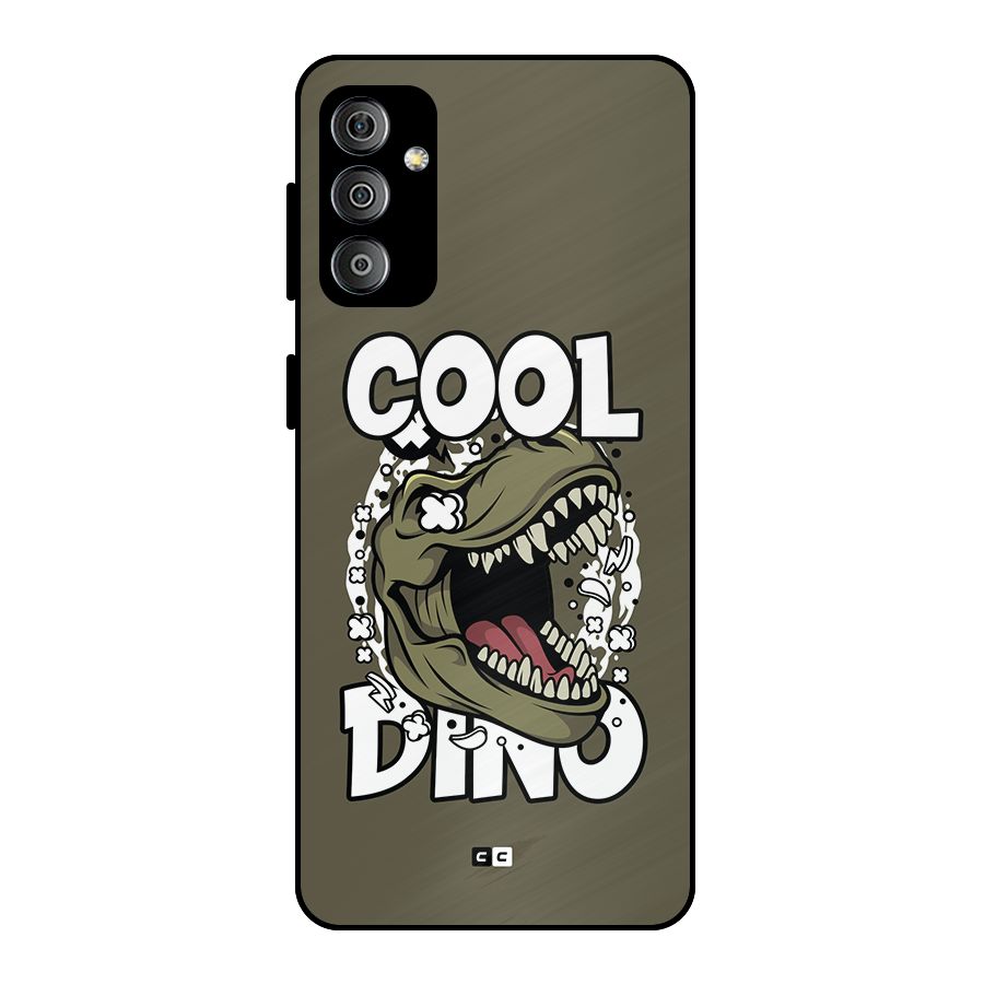 Cool Dino Metal Back Case for Galaxy F23