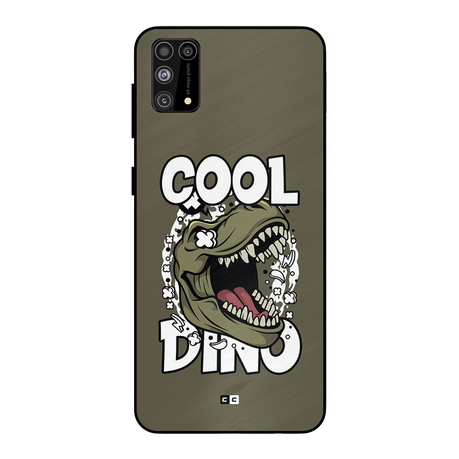 Cool Dino Metal Back Case for Galaxy F41