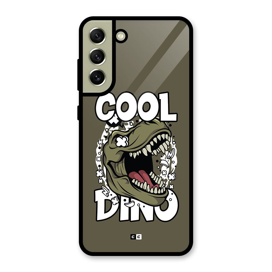Cool Dino Metal Back Case for Galaxy S21 FE 5G (2023)