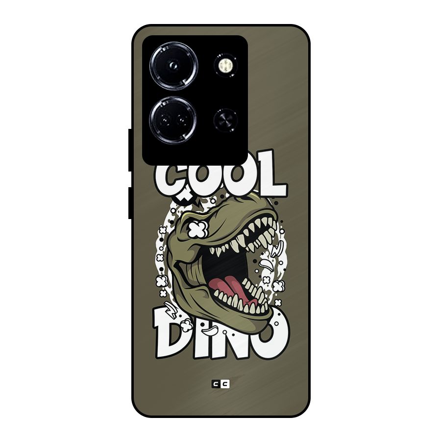 Cool Dino Metal Back Case for Infinix Note 30 5G