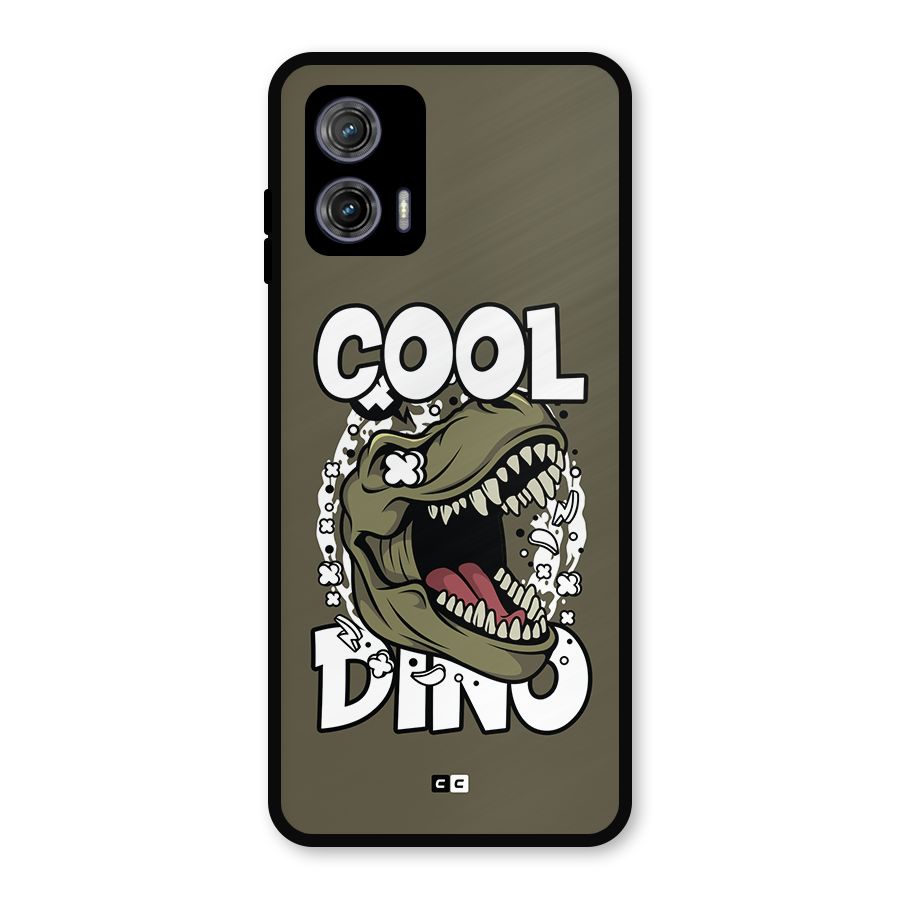 Cool Dino Metal Back Case for Moto G73