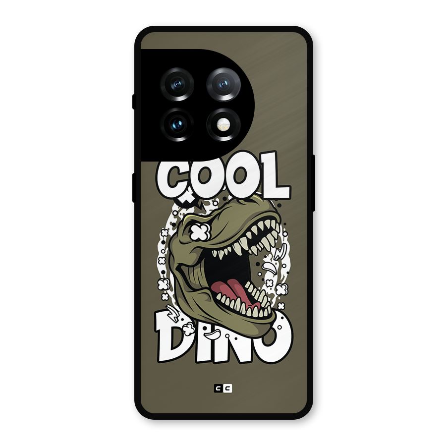 Cool Dino Metal Back Case for OnePlus 11