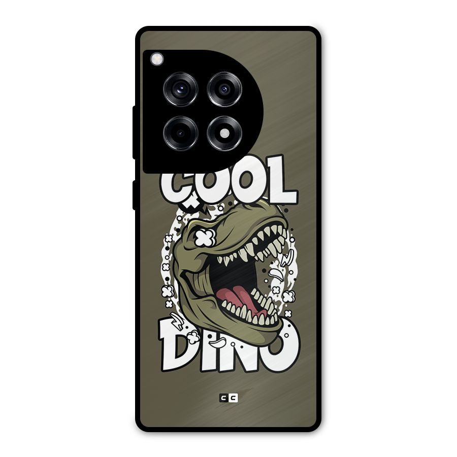 Cool Dino Metal Back Case for OnePlus 12R