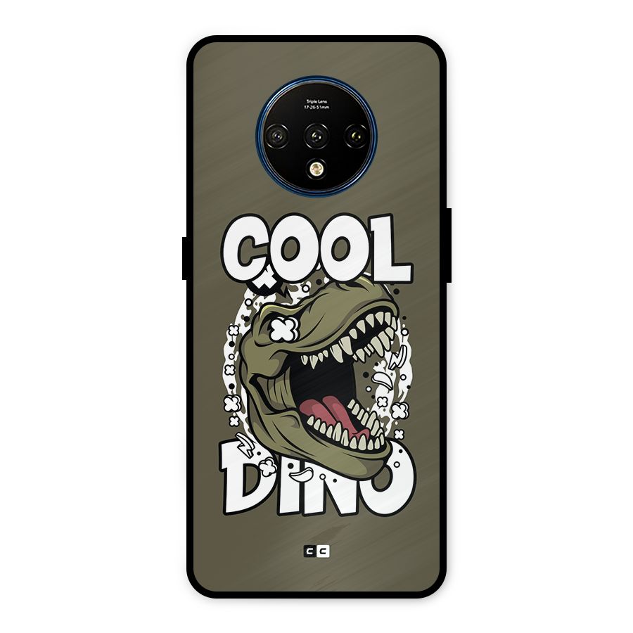 Cool Dino Metal Back Case for OnePlus 7T