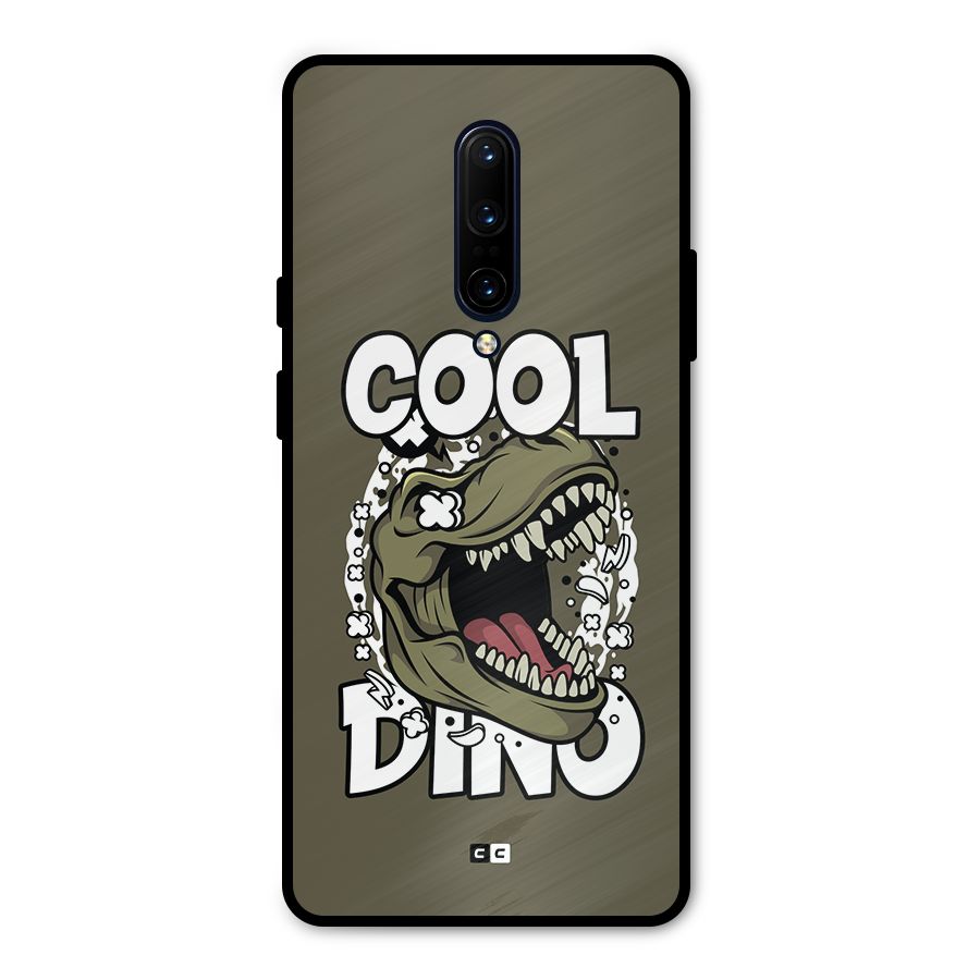 Cool Dino Metal Back Case for OnePlus 7 Pro