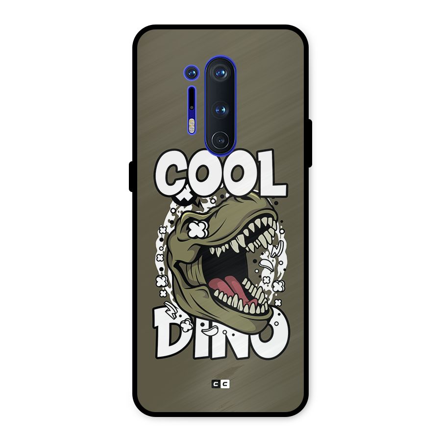 Cool Dino Metal Back Case for OnePlus 8 Pro