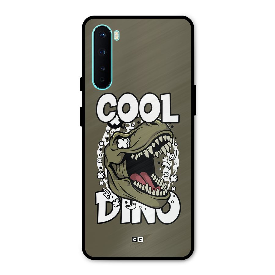 Cool Dino Metal Back Case for OnePlus Nord