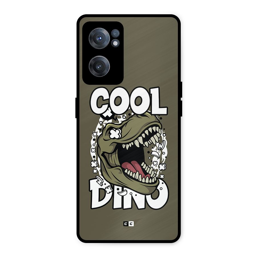 Cool Dino Metal Back Case for OnePlus Nord CE 2 5G