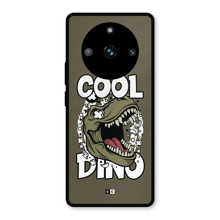 Cool Dino Metal Back Case for Realme 11 Pro